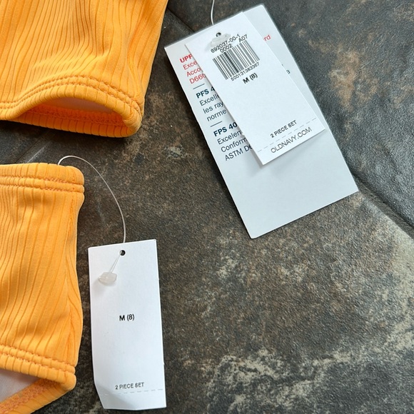 Old Navy Kids Swim Bikini in Bright Orange NWT - Picture 4 of 5